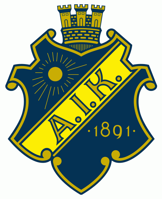 aik if 1975-pres primary logo iron on heat transfer